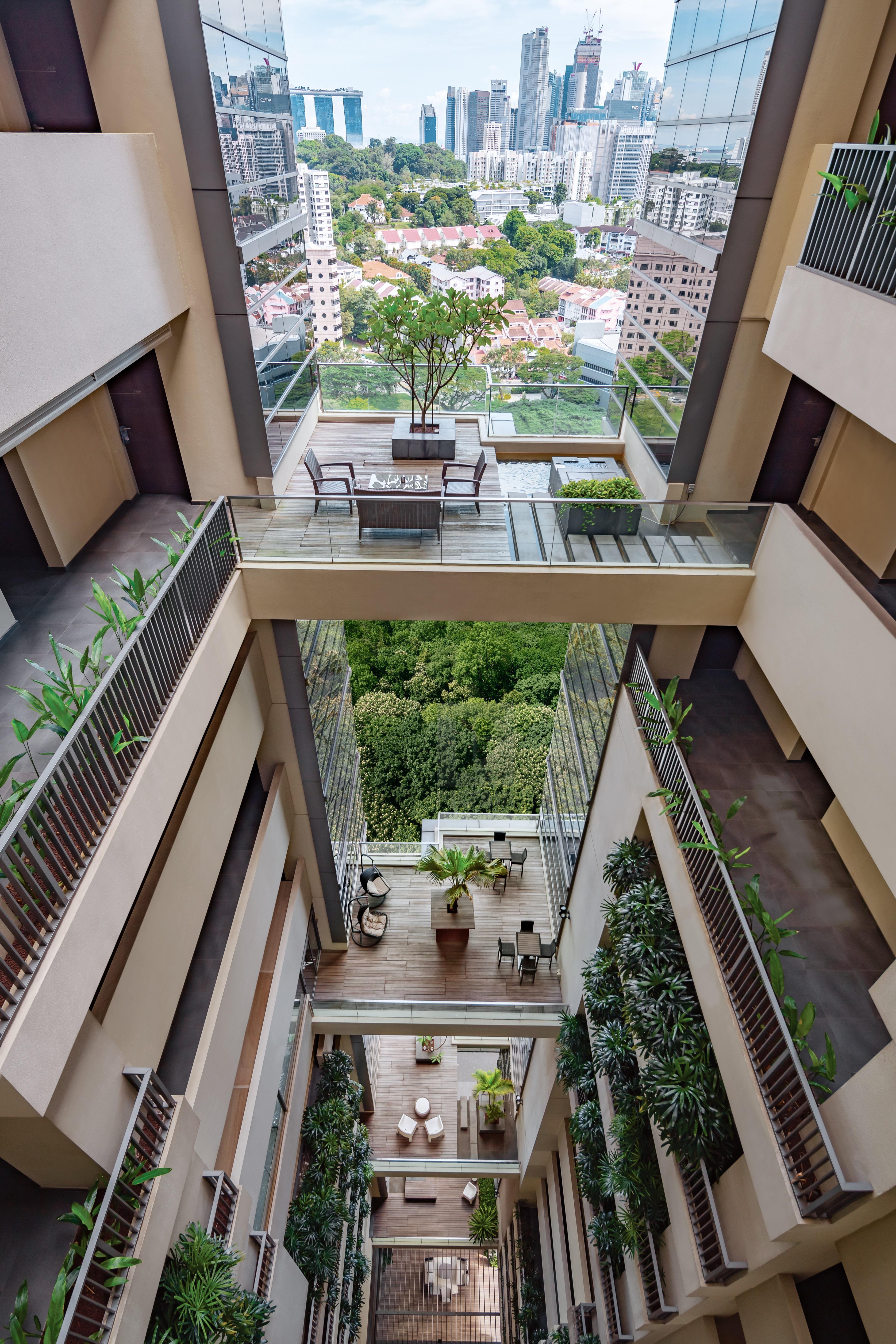 Pan Pacific Serviced Suites Orchard, סינגפור מראה חיצוני תמונה